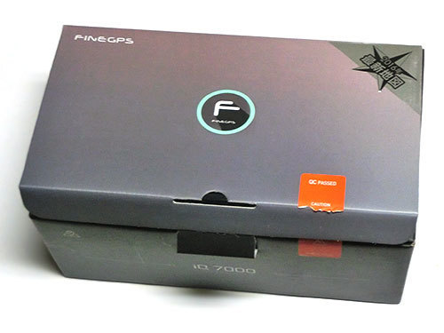 速いポータブルナビ！FineGPS iQ 7000【カーナビゲーション 開封と説明 