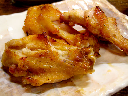 地鶏手羽先の塩焼き