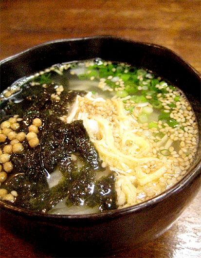 しちりんやの鶏汁麺