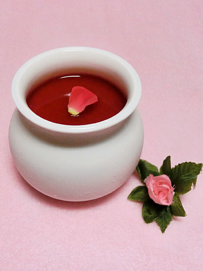 癒しの薔薇スイーツ、イチオシ!バラのプリン